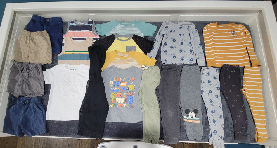 Boys' Size 4T Clothing Bundle - Shirts, Shorts, Pants, & More!