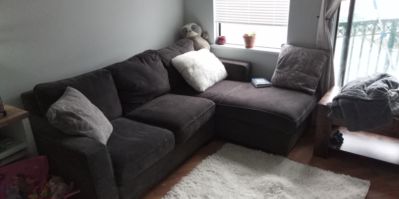 Dark Grey Sectional Sofa