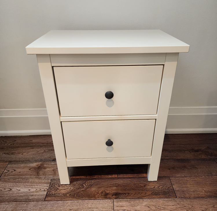 Ikea HEMNES 2-drawer chest, white