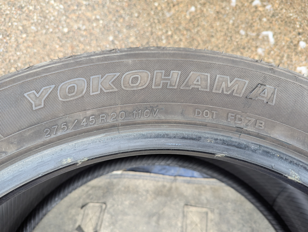 3 Yokohama Parada Spec-X Tires - 275/45R20