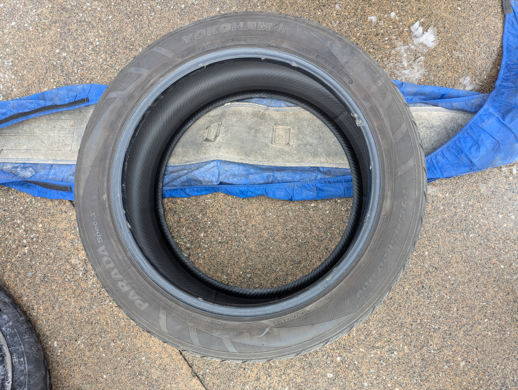 3 Yokohama Parada Spec-X Tires - 275/45R20 - photo 3