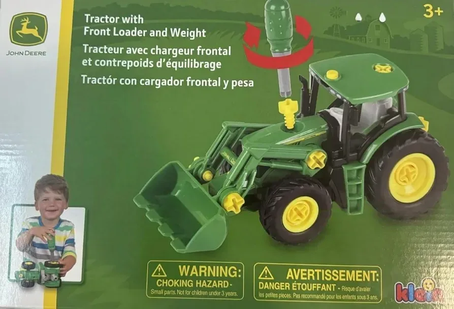 John Deere Tractor with Front Loader Toy image indicator(9)