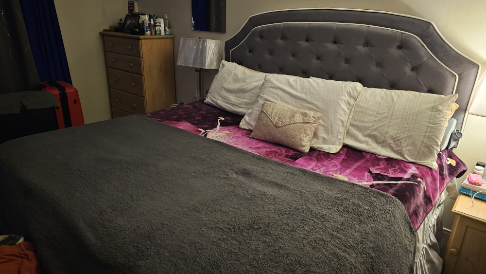 King Size Bed Frame and Box Spring