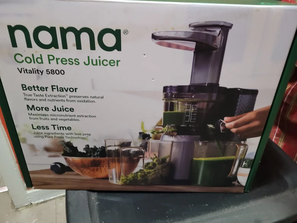 Nama Vitality 5800 Cold Press Juicer - Brand New in Box thumbnail