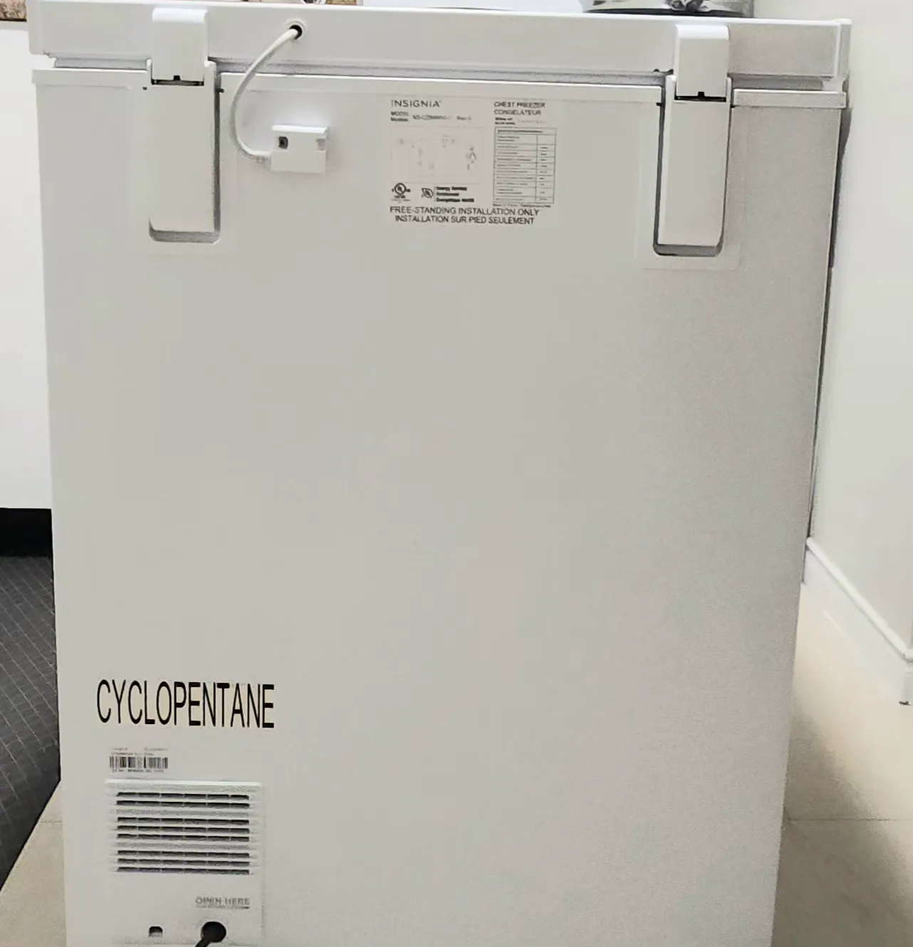 Chest freezer 5.0 Cu.ft image indicator(3)