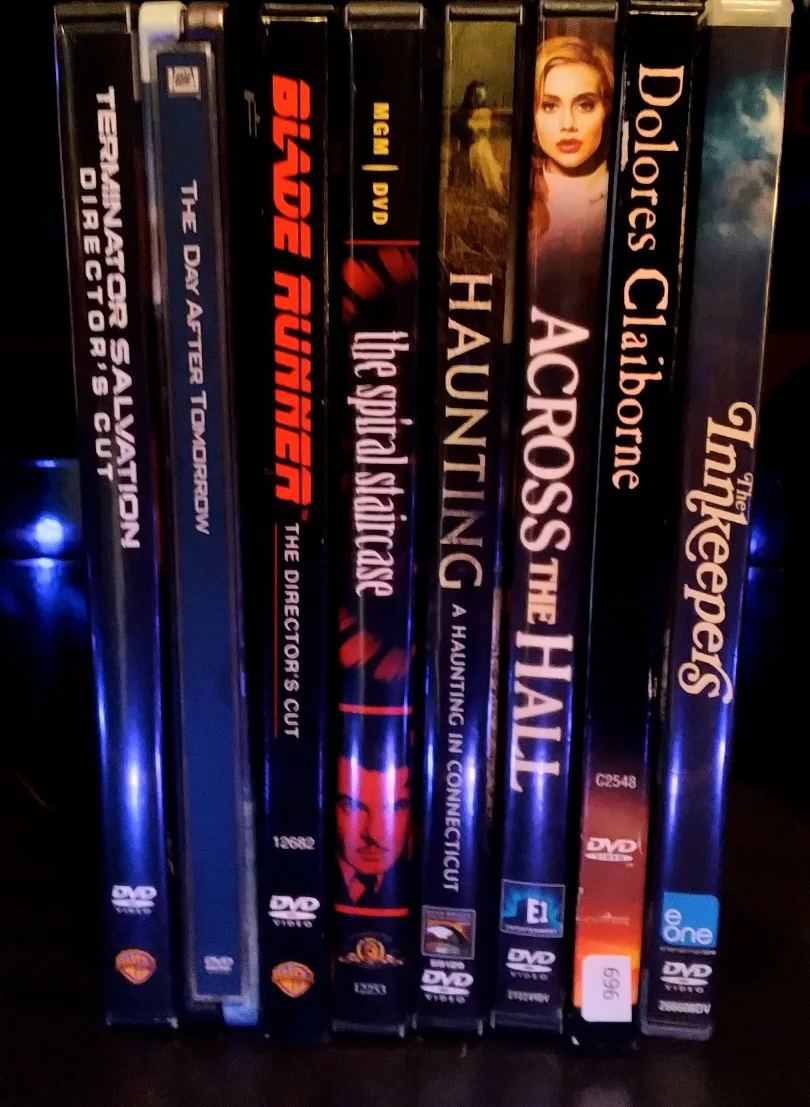 DVD LOT - THRILLER/ ACTION/ HORROR - 8 FILMS thumbnail