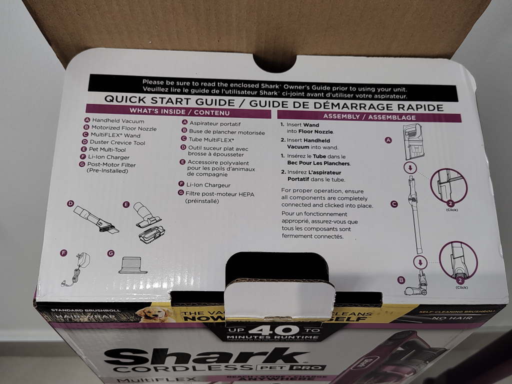 Shark Cordless MultiFLEX Pet Pro Vacuum Moving sale - photo 4
