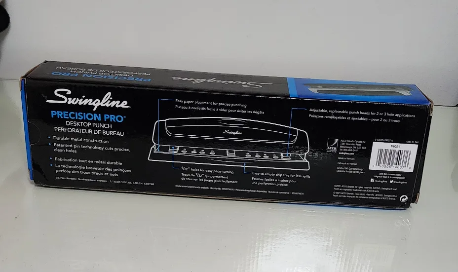 Swingline Precision Pro Desktop Punch image indicator(4)