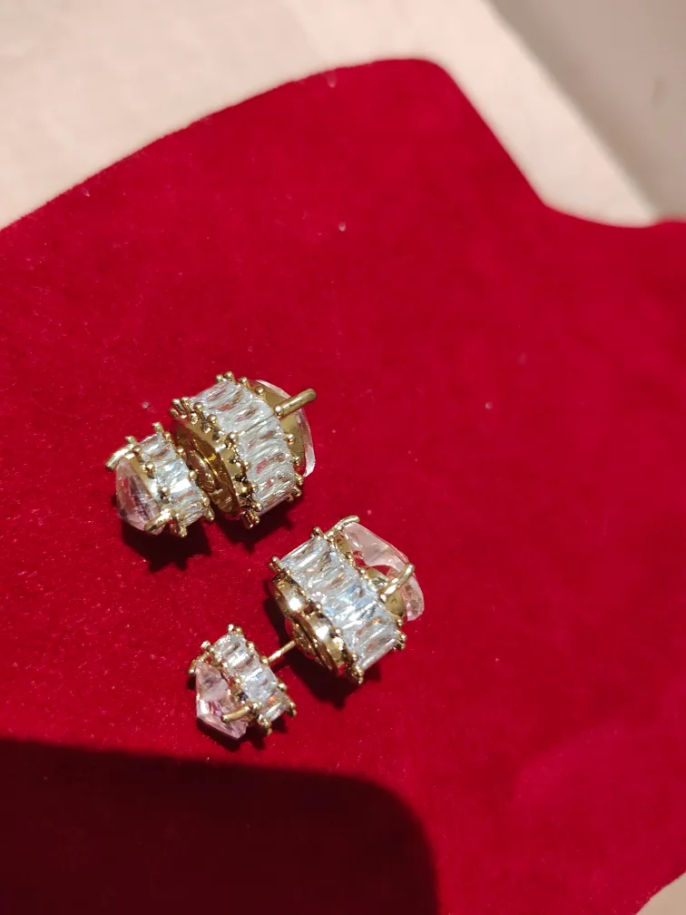 Beautiful  two sided gem stone rimg image indicator(4)