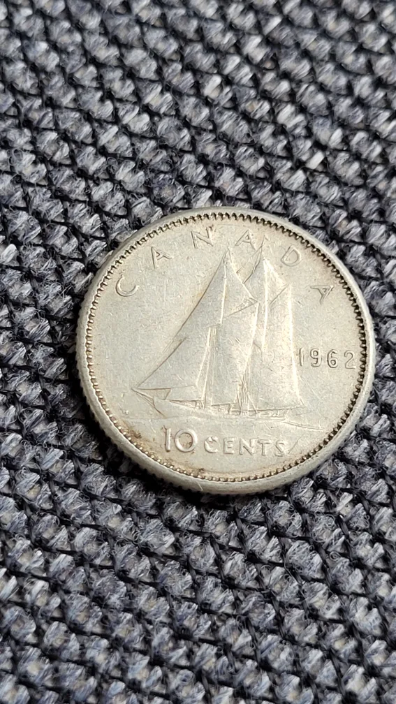 1962 Canadian Dime image indicator(2)