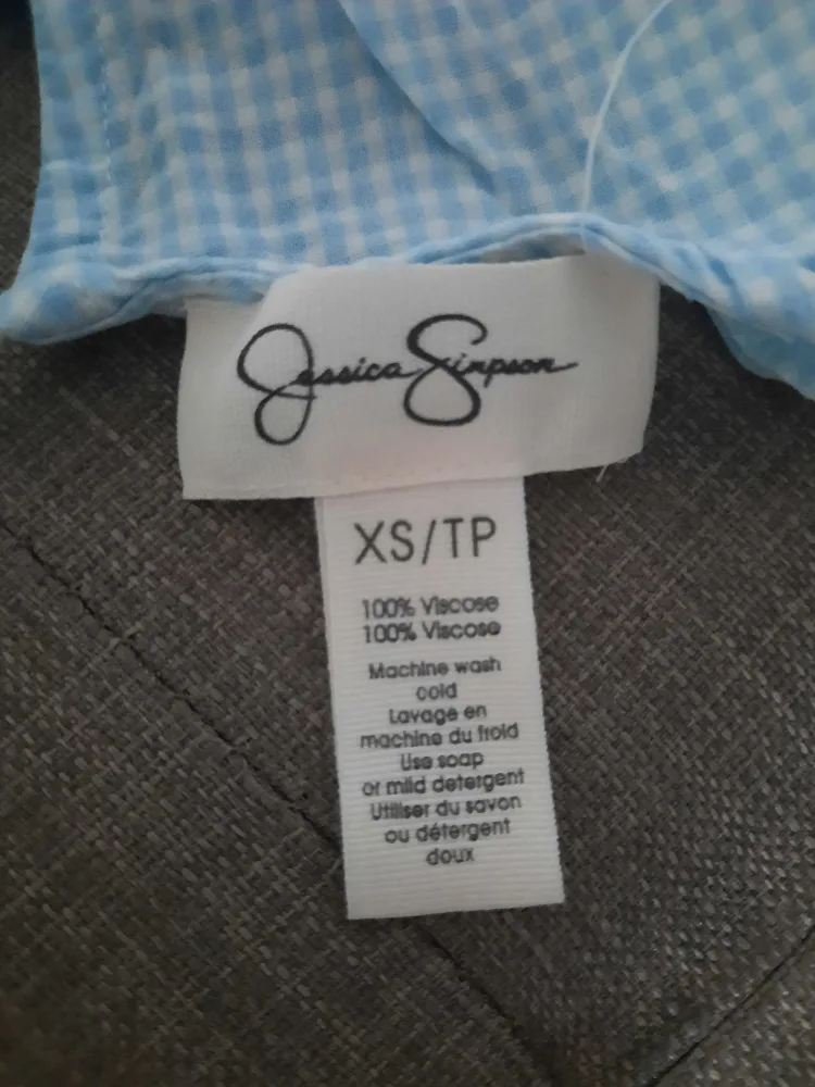 Jessica Simpson Gingham Mini Dress image indicator(3)