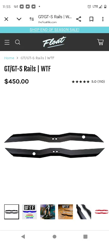 Float GT/GT-S Rails image indicator(2)