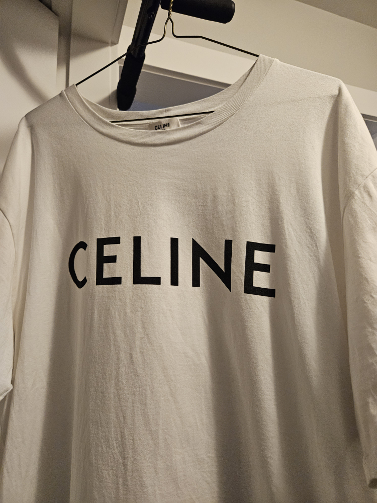 CELINE Paris Oversized T-Shirt - White - Size XL - photo 2