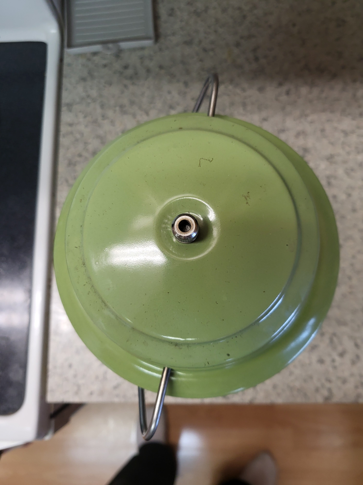 Vintage AFC gasoline lantern- Green - photo 5