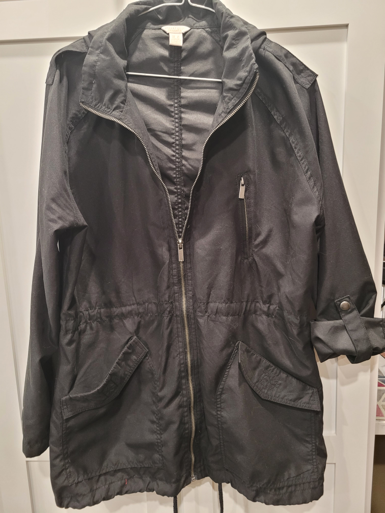 Streetwear Society Black Jacket Size M