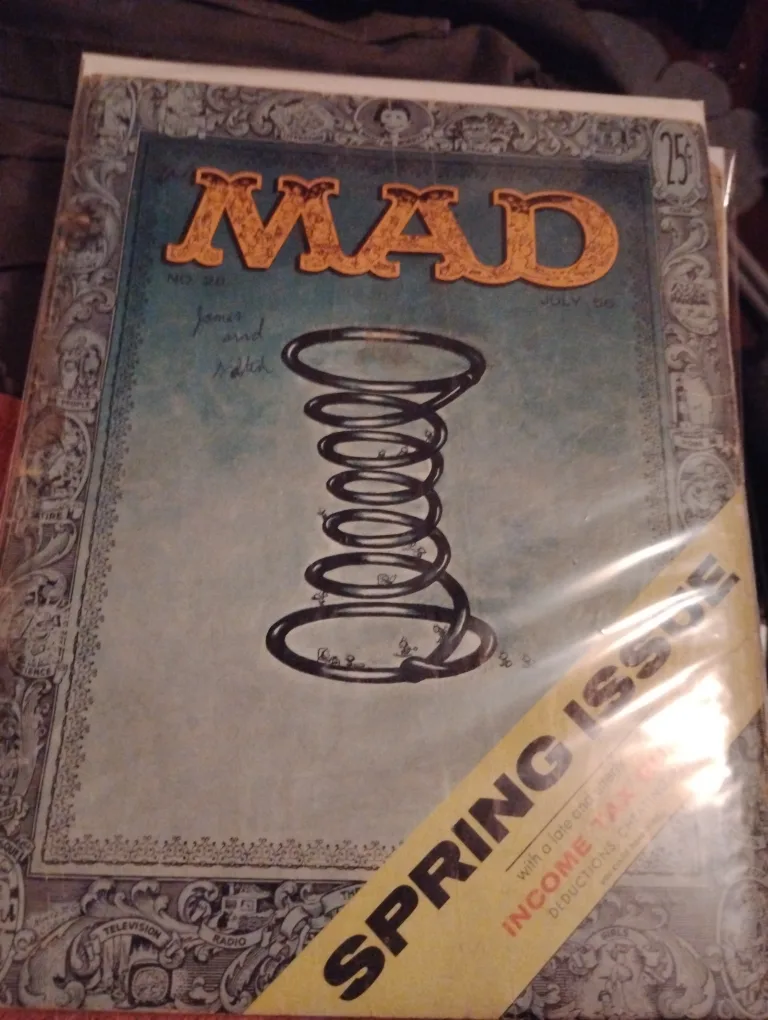 Collection of Vintage MAD Magazines image indicator(5)