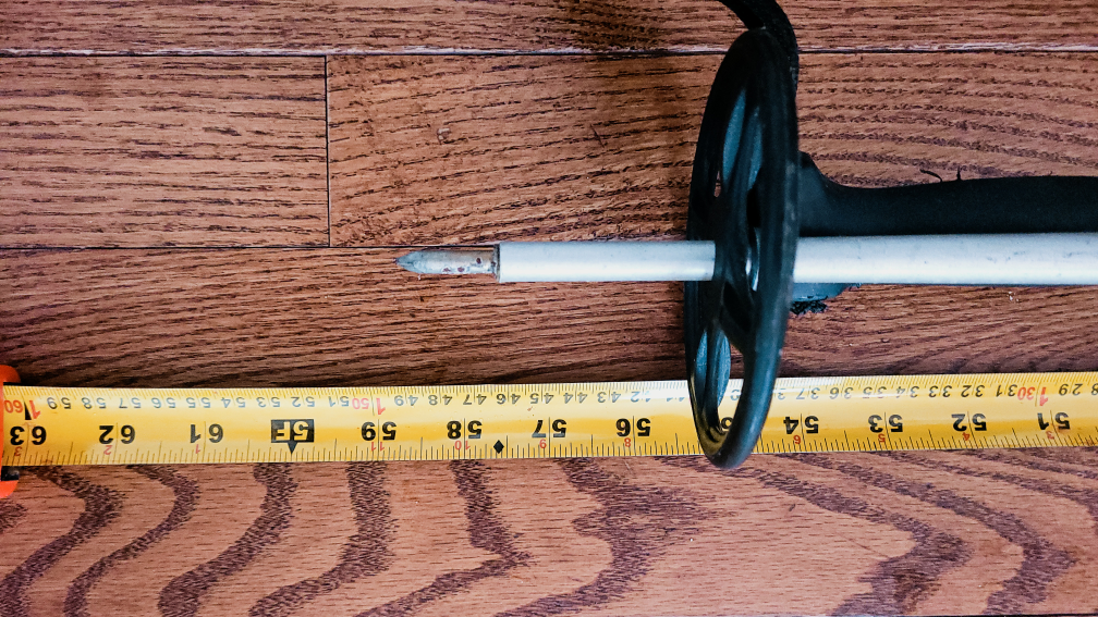 Pair of used touring ski poles - photo 4