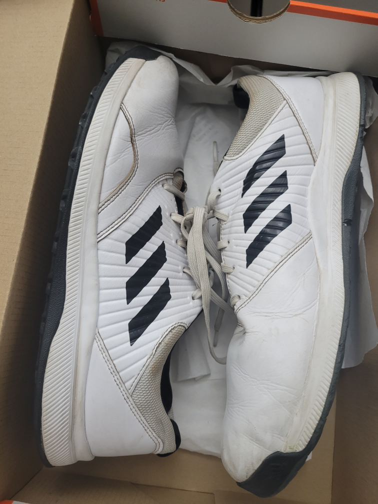 Adidas Golf Shoes - White, Sz 10.5