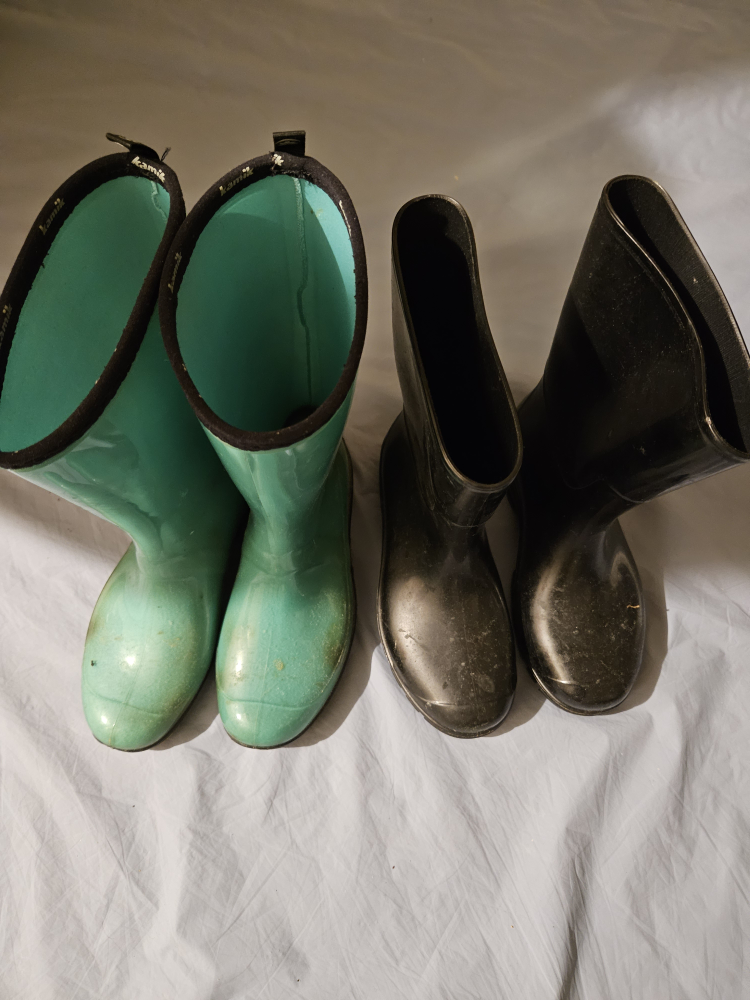Kamik women's rainboot Teal & Black - Size #freecycle
