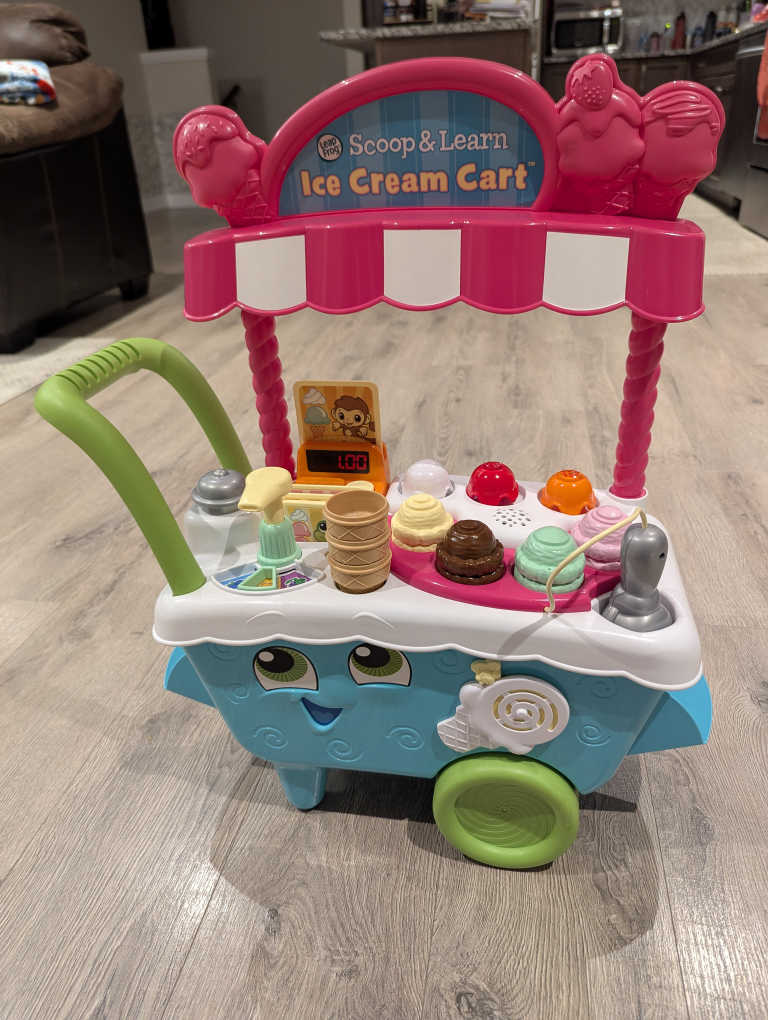 LeapFrog Scoop & Learn Ice Cream Cart (English Version)