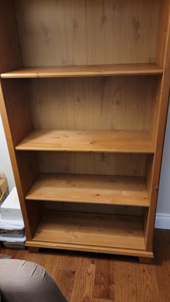 Solid wood bookcase - photo 3