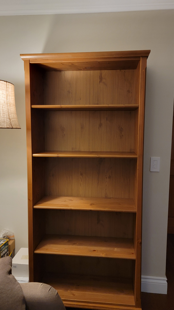 Solid wood bookcase - photo 4