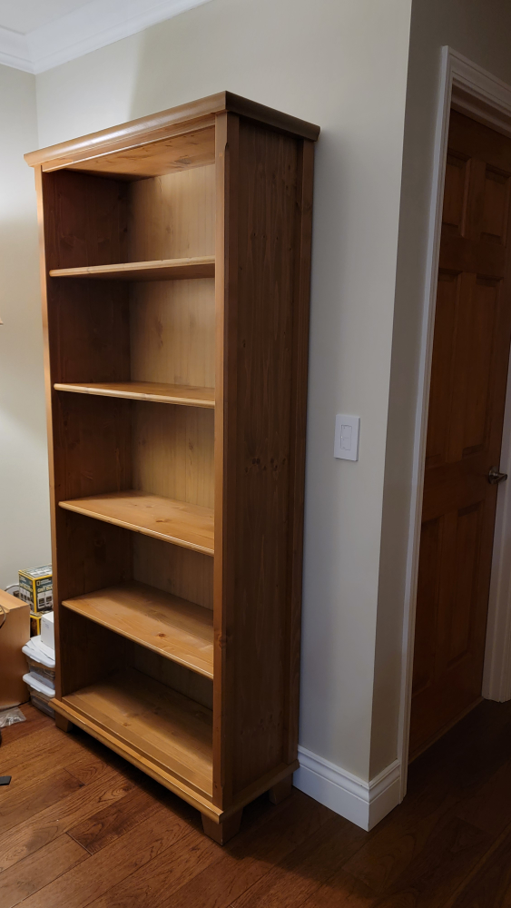 Solid wood bookcase - photo 5