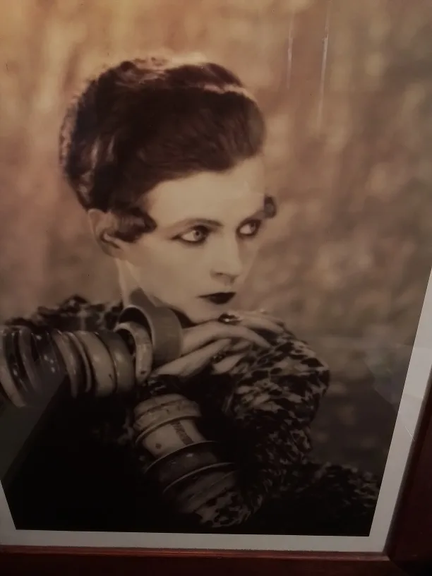 Framed Printed Photograph Of Nancy Cunard, 1928💚 image indicator(2)