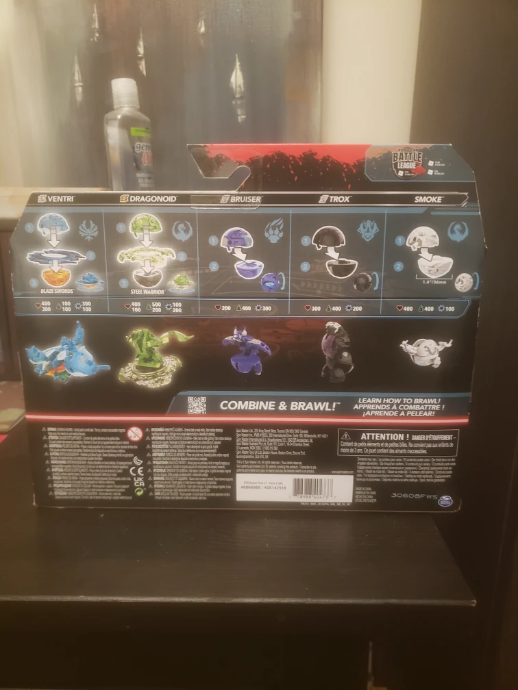 Bakugan Battle Pack with Special Attack Ventri and Dragonoid - photo 3