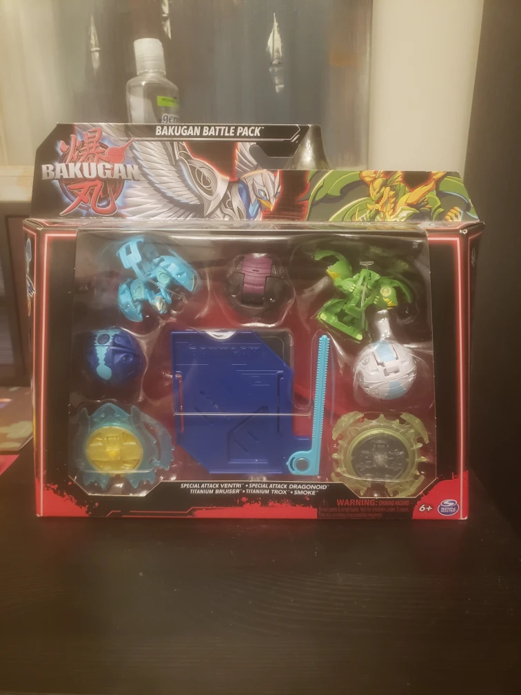 Bakugan Battle Pack with Special Attack Ventri and Dragonoid - photo 5