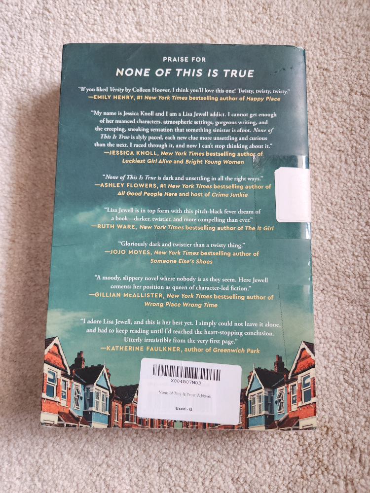 None of This is True by Lisa Jewell - photo 2