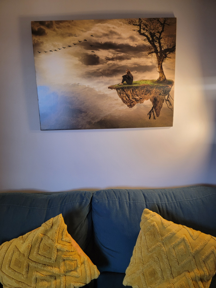 Large Art Photo Canvas - photo 3