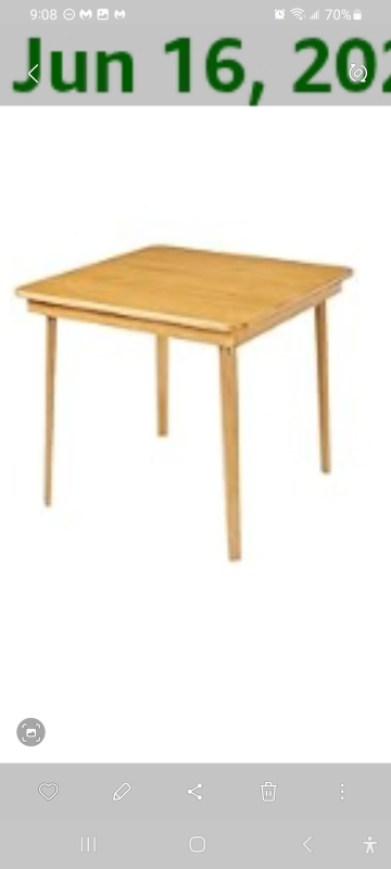 Folding Table 💚