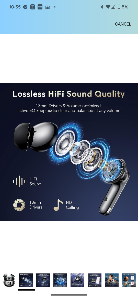 Wireless Earbuds with Noise Cancellation and Long Battery Life - photo 2