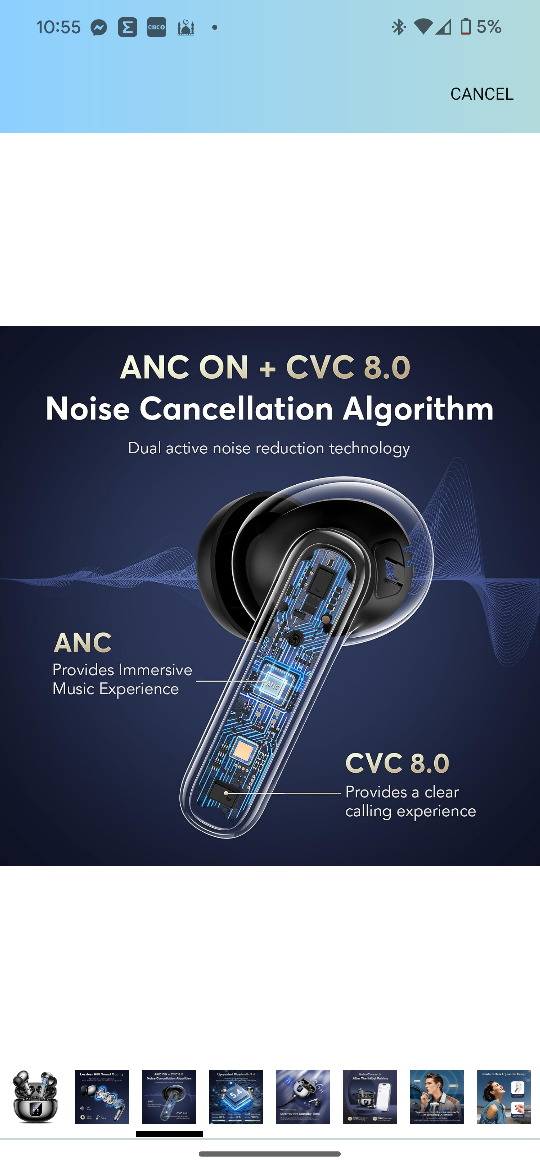 Wireless Earbuds with Noise Cancellation and Long Battery Life - photo 3