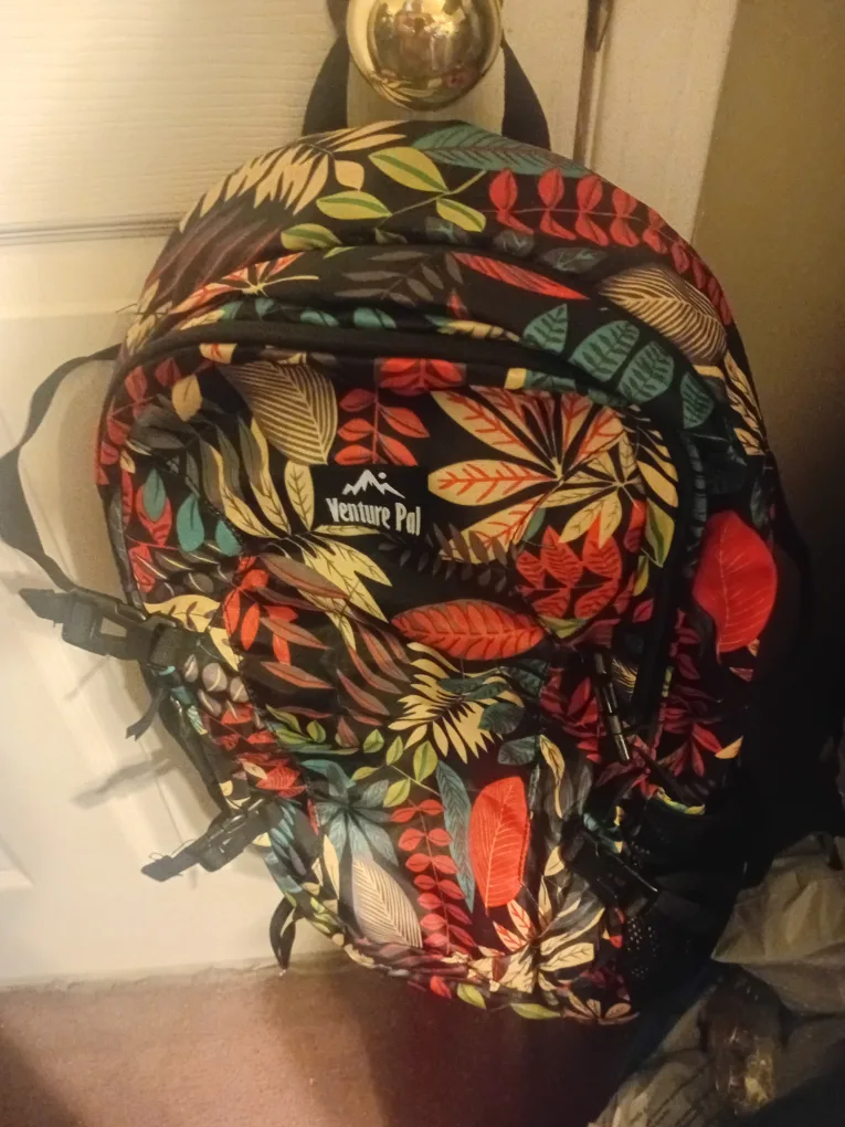 NEW!   Venture Pal 40L Lightweight Backpack - Purple Leaf 🏈 image indicator(10)