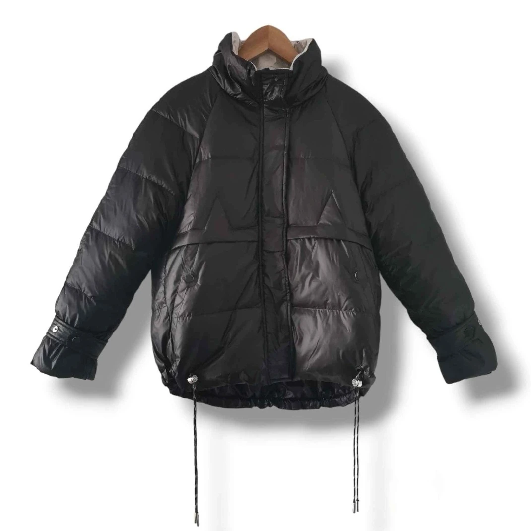 Brand New Women's Puffer Jacket with Drawstring Waist