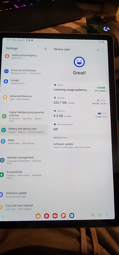 Samsung Galaxy Tab S6 Android Tablet - photo 4