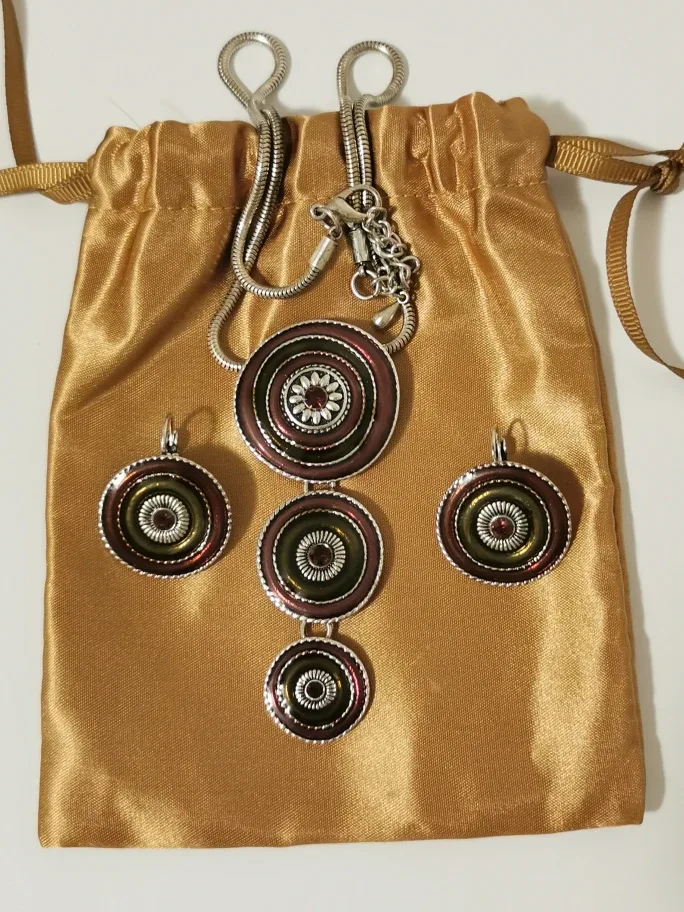 Gorgeous Necklace and Earrings Set image indicator(8)