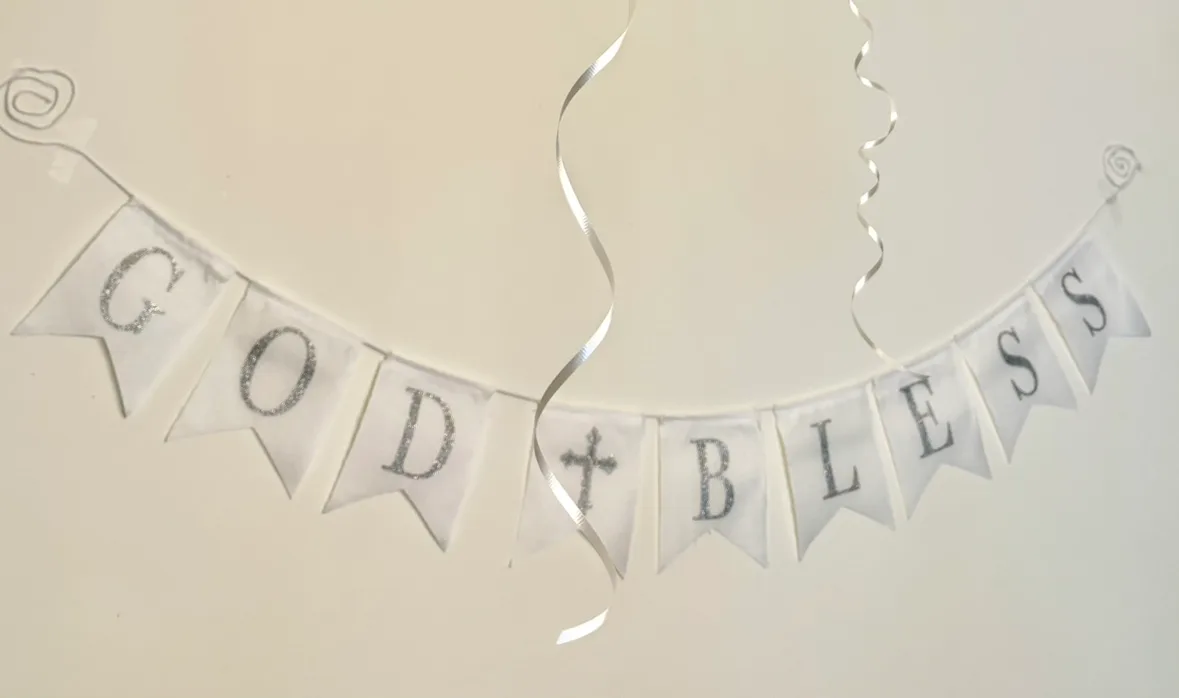 God Bless Alessandro cake topper & banner image indicator(10)