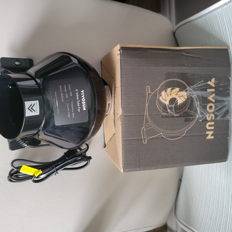 VIVOSUN 4" Inline Tube Fan - New in Box - photo 2