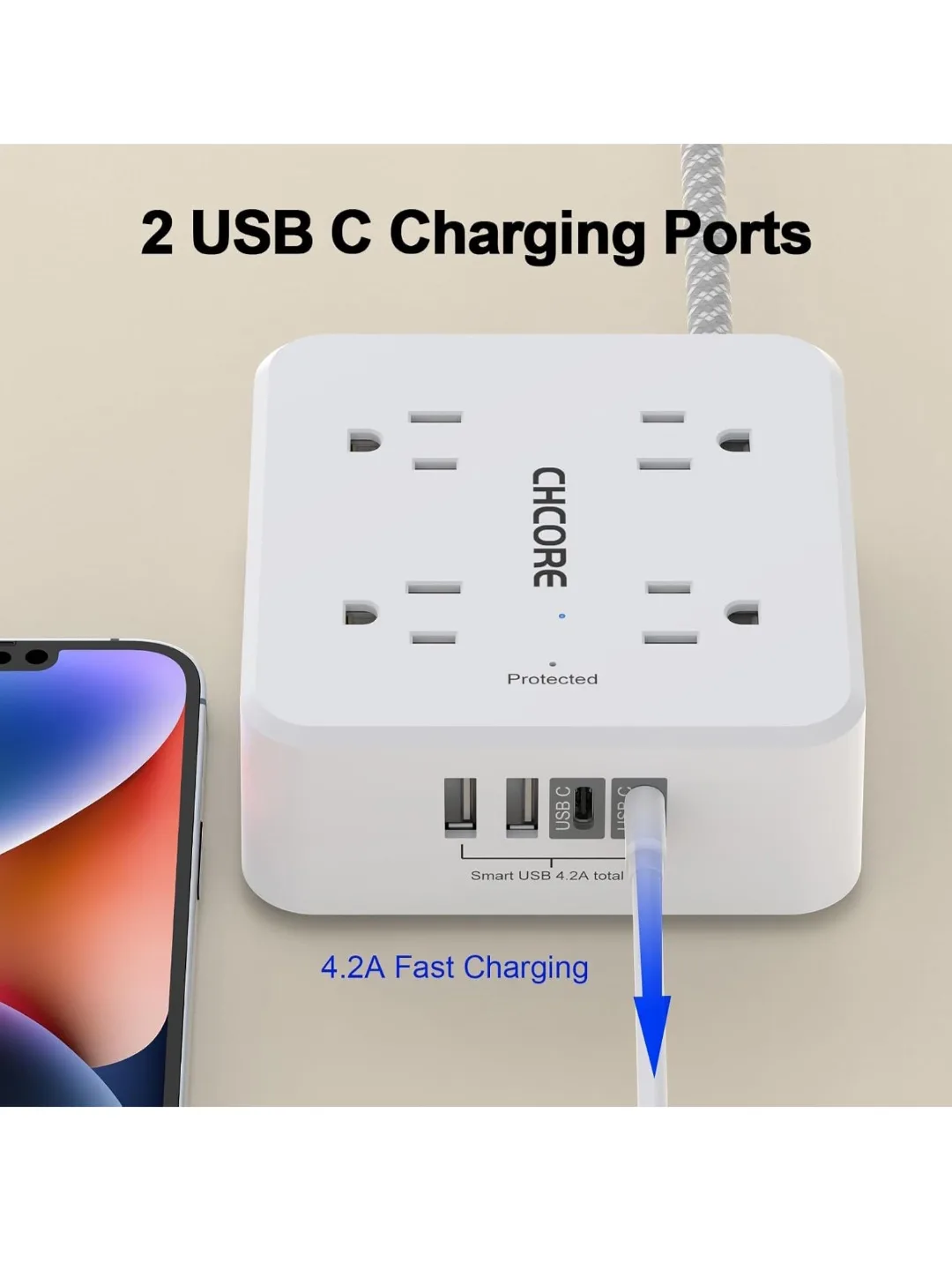 12-in-1 Wall Mount Power Cube image indicator(3)