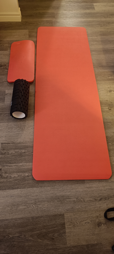 Yoga Mat and Foam Roller Set