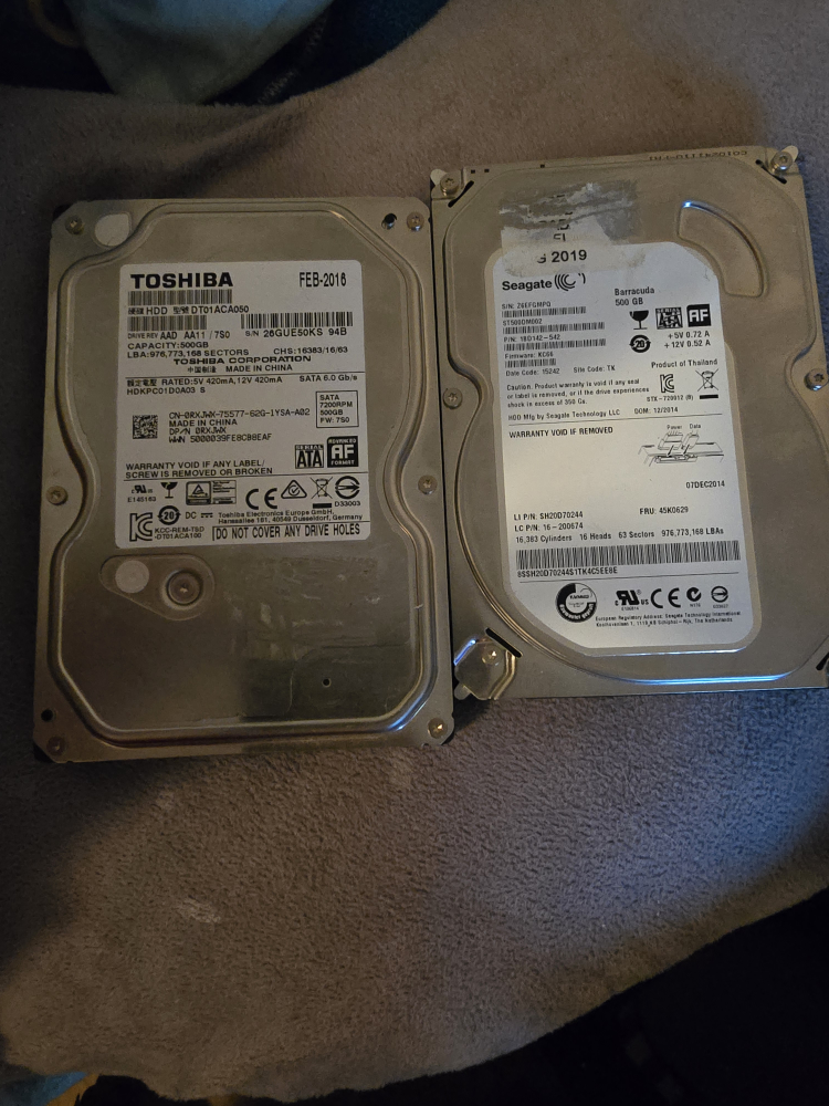 2 500gb HDD's - photo 3