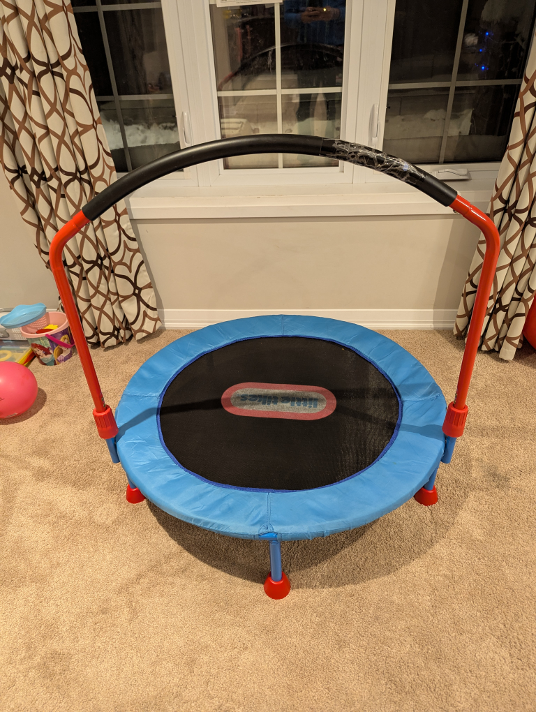 Little Tikes 3 feet indoor trampoline