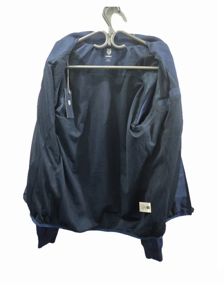 BNWTT Men's K-Swiss Warm Up Jacket Size L image indicator(9)