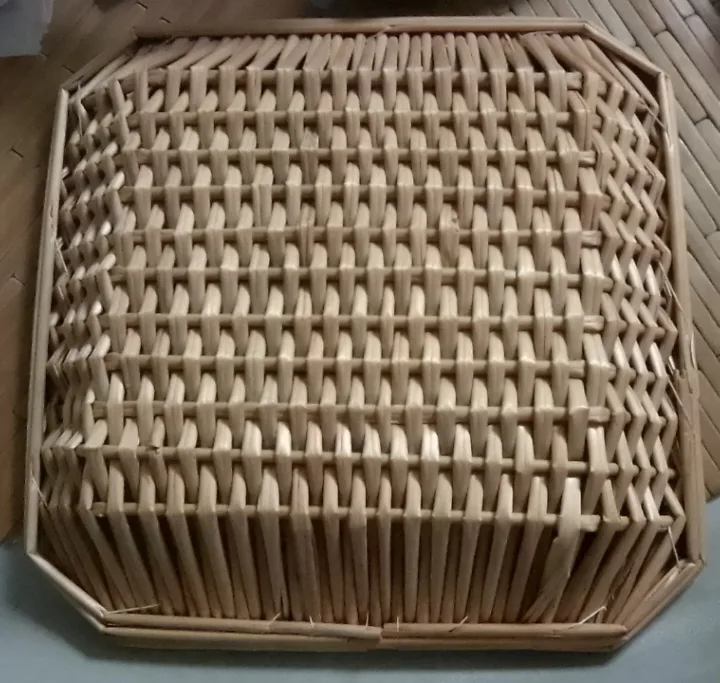 Woven Wicker Tray #freecycle image indicator(4)
