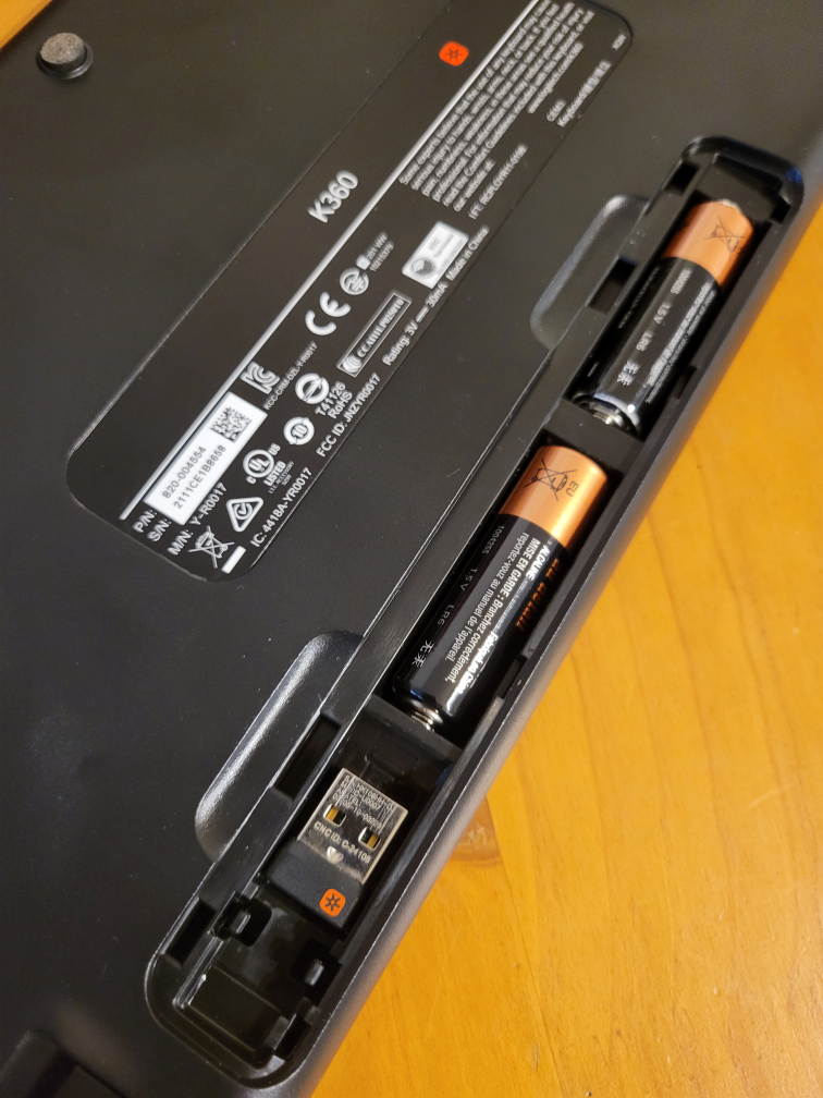Logitech K360 Wireless Keyboard - photo 3