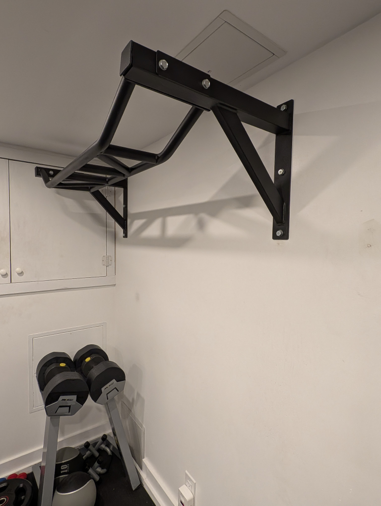 XM FITNESS Wall Mounted Multi-Grip Chin Up Bar - photo 2