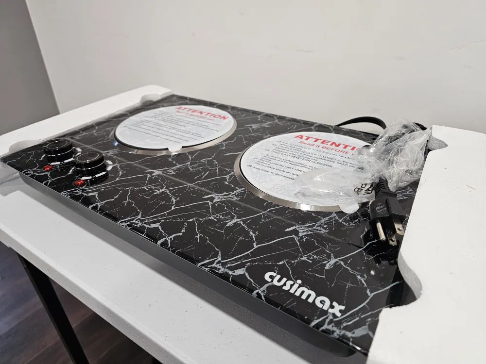 Cuimax Double Infrared Cooker - Brand New in Box image indicator(3)